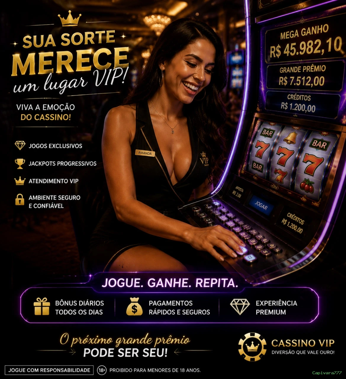 Jogos de Slot Capivara777